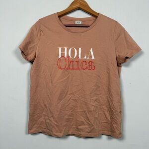 Pimkie "Hola Chica" graphic t-shirt, Size Small